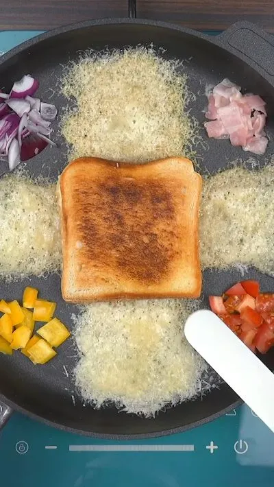 Sandwich trifft Omelett